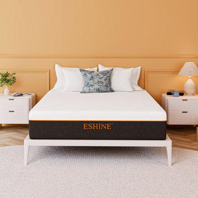 Matelas en mousse à mémoire de forme mi-moelleux de 12 po avec housse en mousse infusée au thé vert et graphène - essai gratuit de 100 nuits
