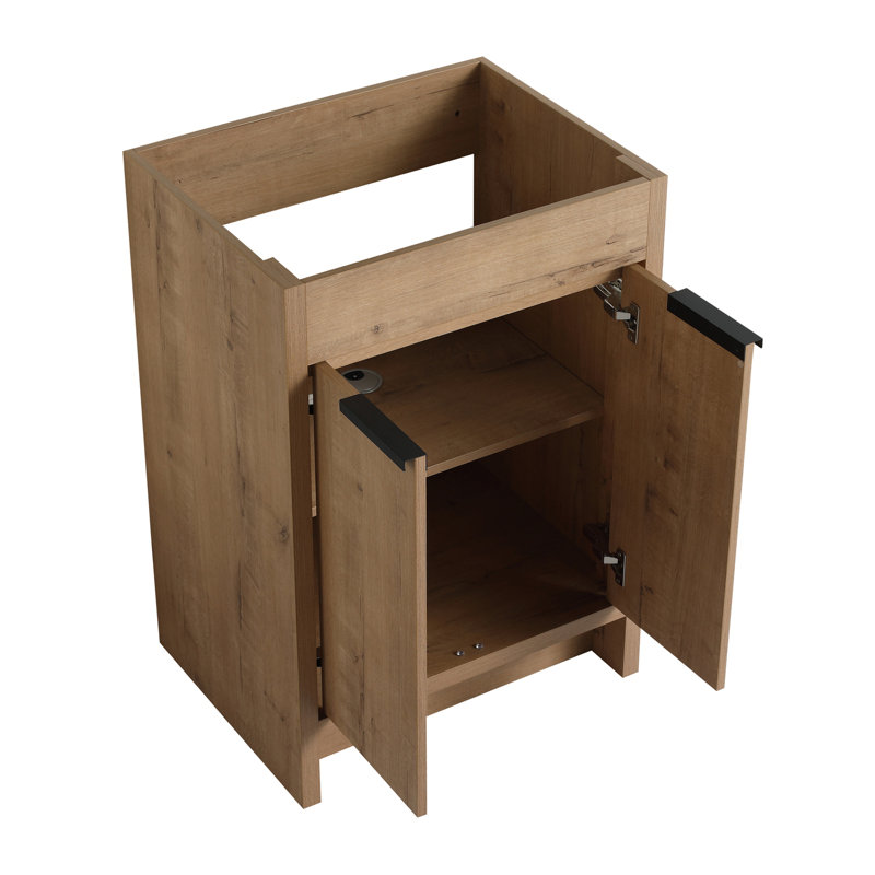 Meuble-lavabo autoportant 24 po 24 po