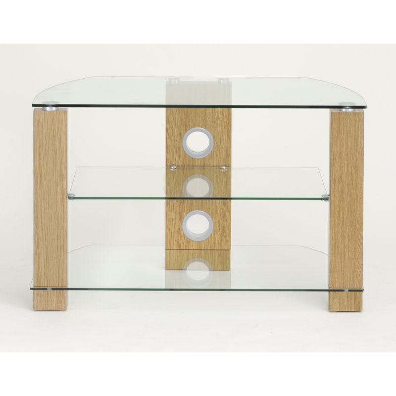 TV Stand, 50”H x 80”L x 40”W, Oak