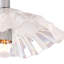 Plafonnier semi-encastré en verre Dametrious