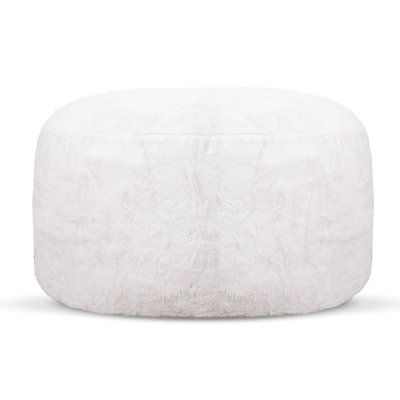 Simcoe 4Ft Faux Rabbit Fur Giant Foam Chair