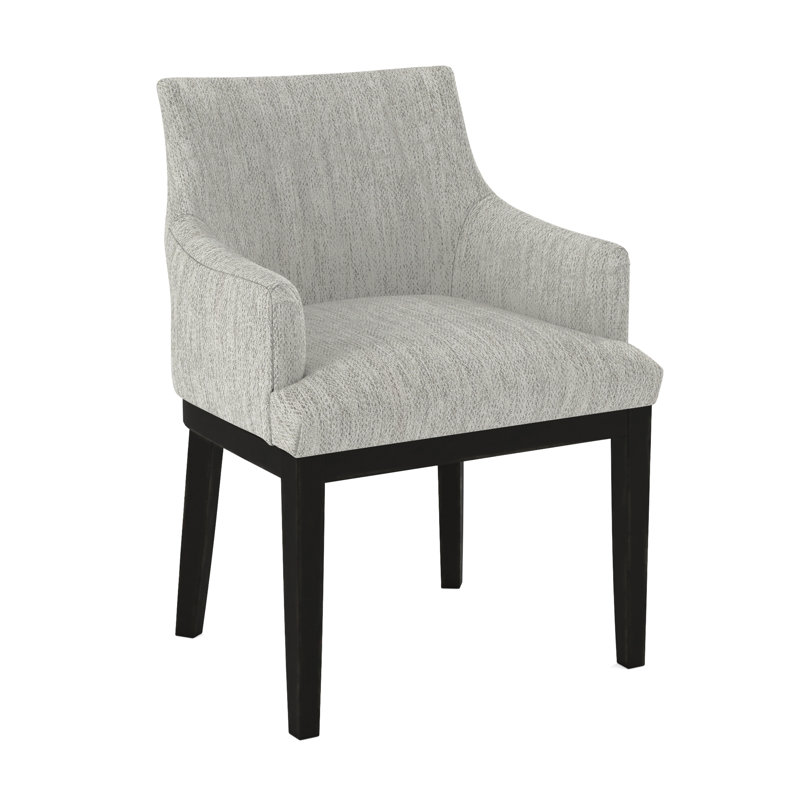19'' H Upholstered Armchair, Espresso, 61481-73