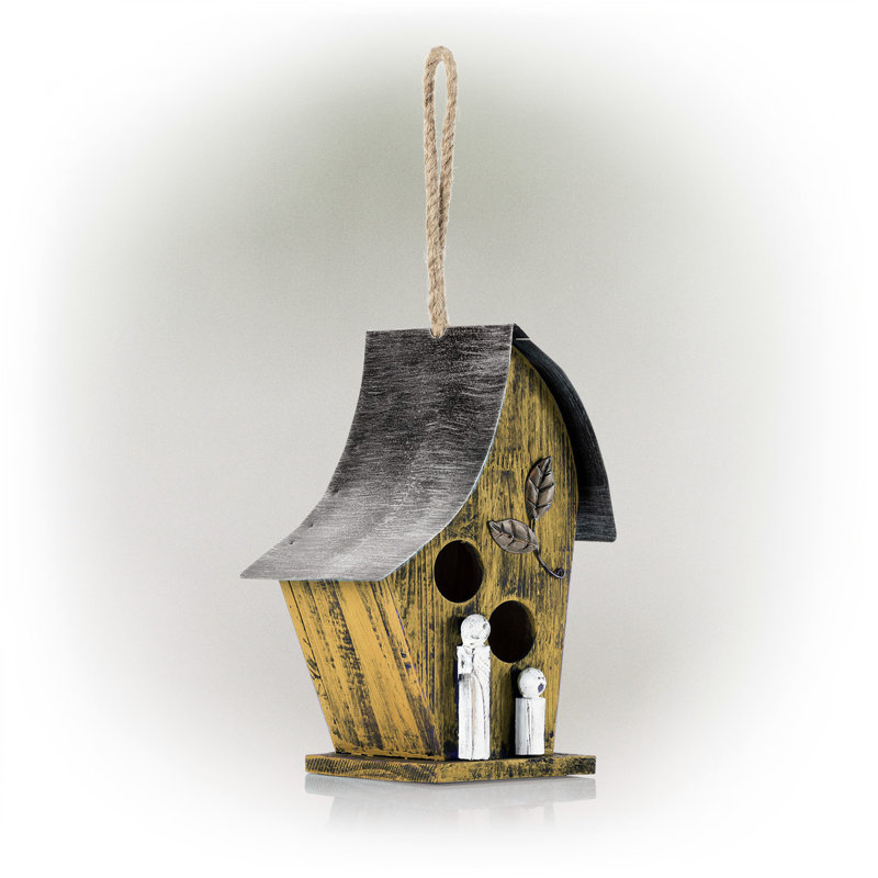 Hanging Birdhouse, Yellow