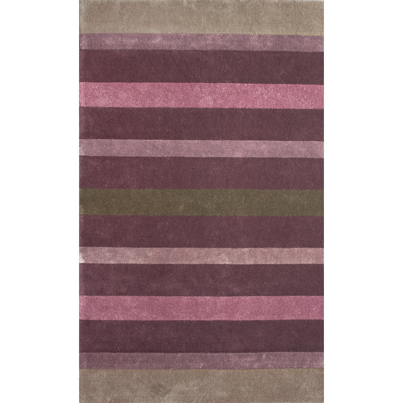 Tapis mauve Ildegonda Lux Petra, Rectangle 5 pi x 8 pi