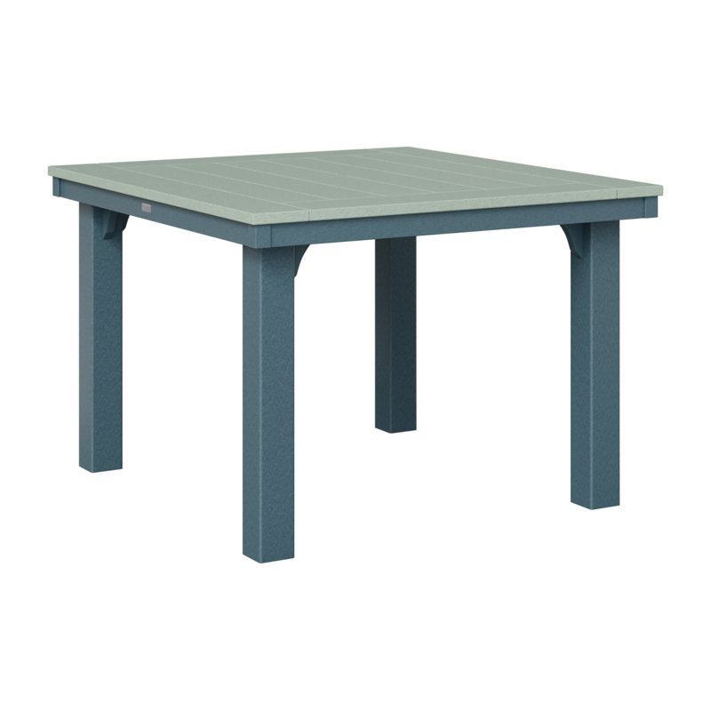 Homestead Outdoor Square Dining Table, Slate, Weatherwood