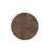 Solid Mango Wood Round End Table-1204403001