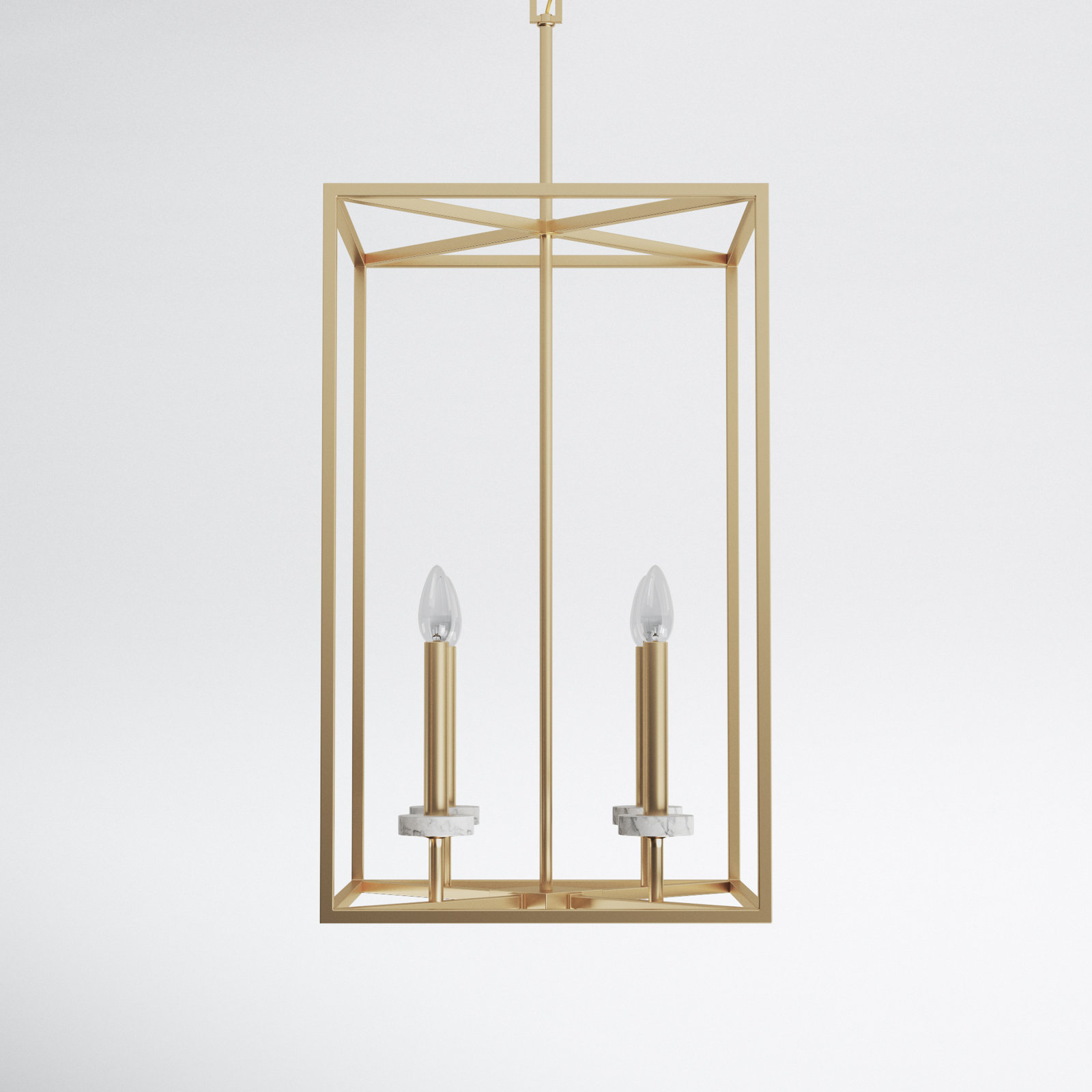 Perth 4 - Light Dimmable Chandelier