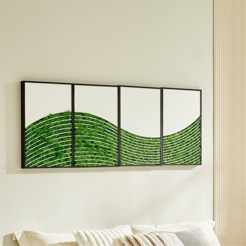 Modern Metal Wall Art,Eco-Friendly 4pcs Set