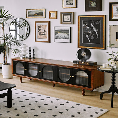 Meuble télé avec rangement French Vintage
