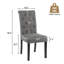 Chaise parsons capitonnée Alcaria-86854629