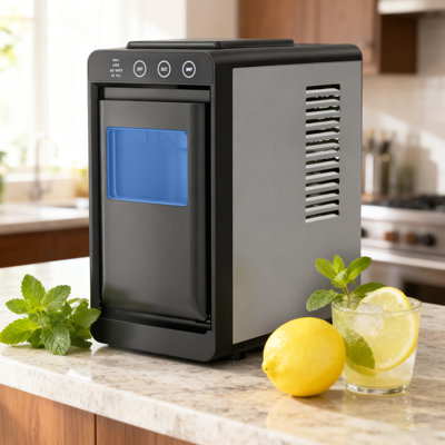 Electactic Bullet Ice Maker - 6Min Fast Ice, 11.8Lbs/24H, 2 Ice Sizes, Auto Self-Cleaning on Fridge.com