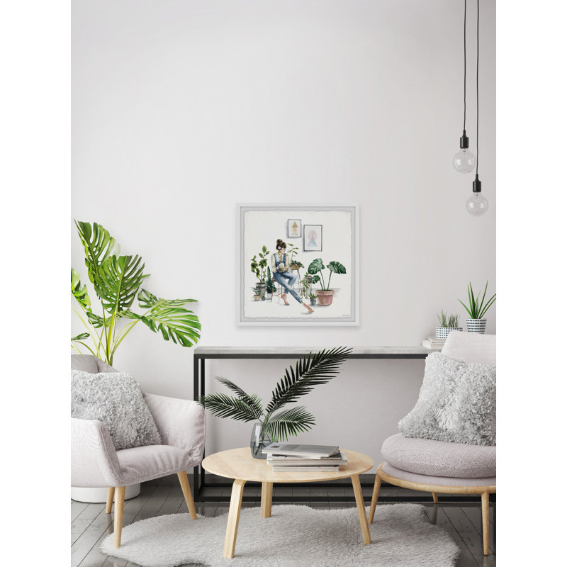 Fashion Overalls - Single Picture Frame Painting, 51 cm H x 51 cm W