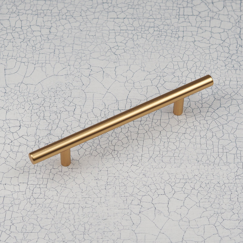 Bar Handle, 128mm, Gold