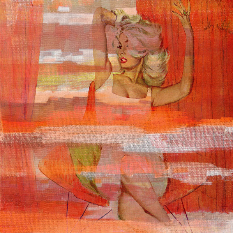 Parvez Taj - Wrapped Canvas Print, 81cm H x 81cm W