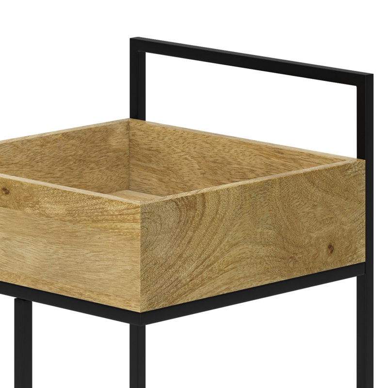 Chariot de bar Hobbs - 40 cm (16 po) - Naturel