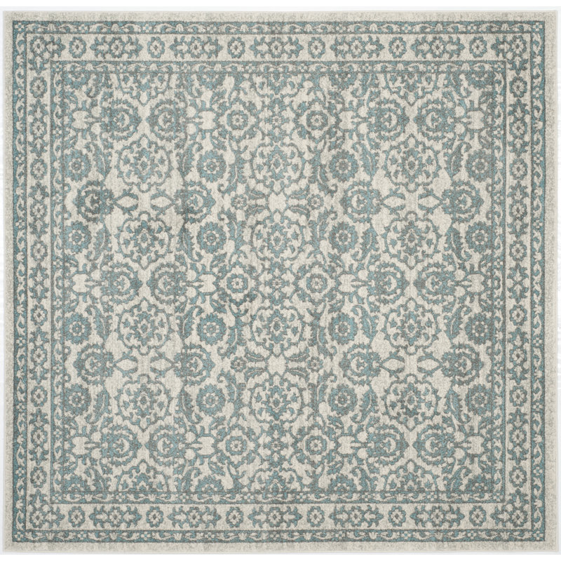Tapis oriental performance Porterdale, Carré 9 pi