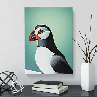 Scottsdale Puffin Painting Vol.2 - Wrapped Canvas