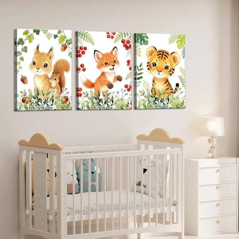 3 Piece Wrapped Canvas Print