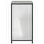  Kitchen Storage Cabinet With Shelf Silver Galvanised Steel
