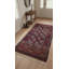 Tapis unique en laine noué à la main de style années 1970 de 7 pi 9 po x 4 pi 4 po Cammy en bleu / rouge / jaune