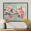 Décoration murale fleurs de pommier rose et gris - fleur de pommier-641951144-641951152