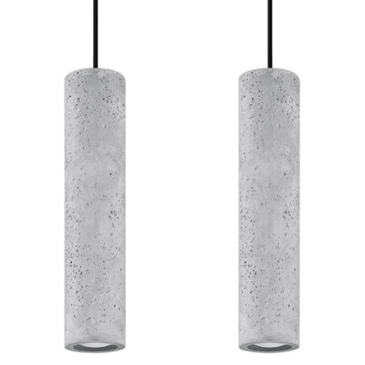 Bakstran - Light Grey Pendant
