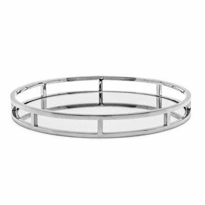Ivy Bronx Ladrea Stainless Steel Tray