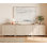 Commode large 3-en-1 avec 12 tiroirs pour la chambre Lysiane