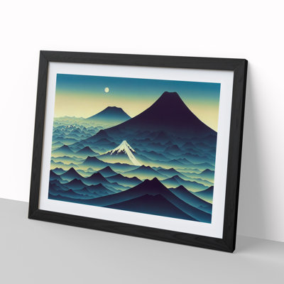 Legendary Japanese Mountains - Single Picture Frame Print
