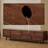 Black walnut classic TV cabinet-107724686