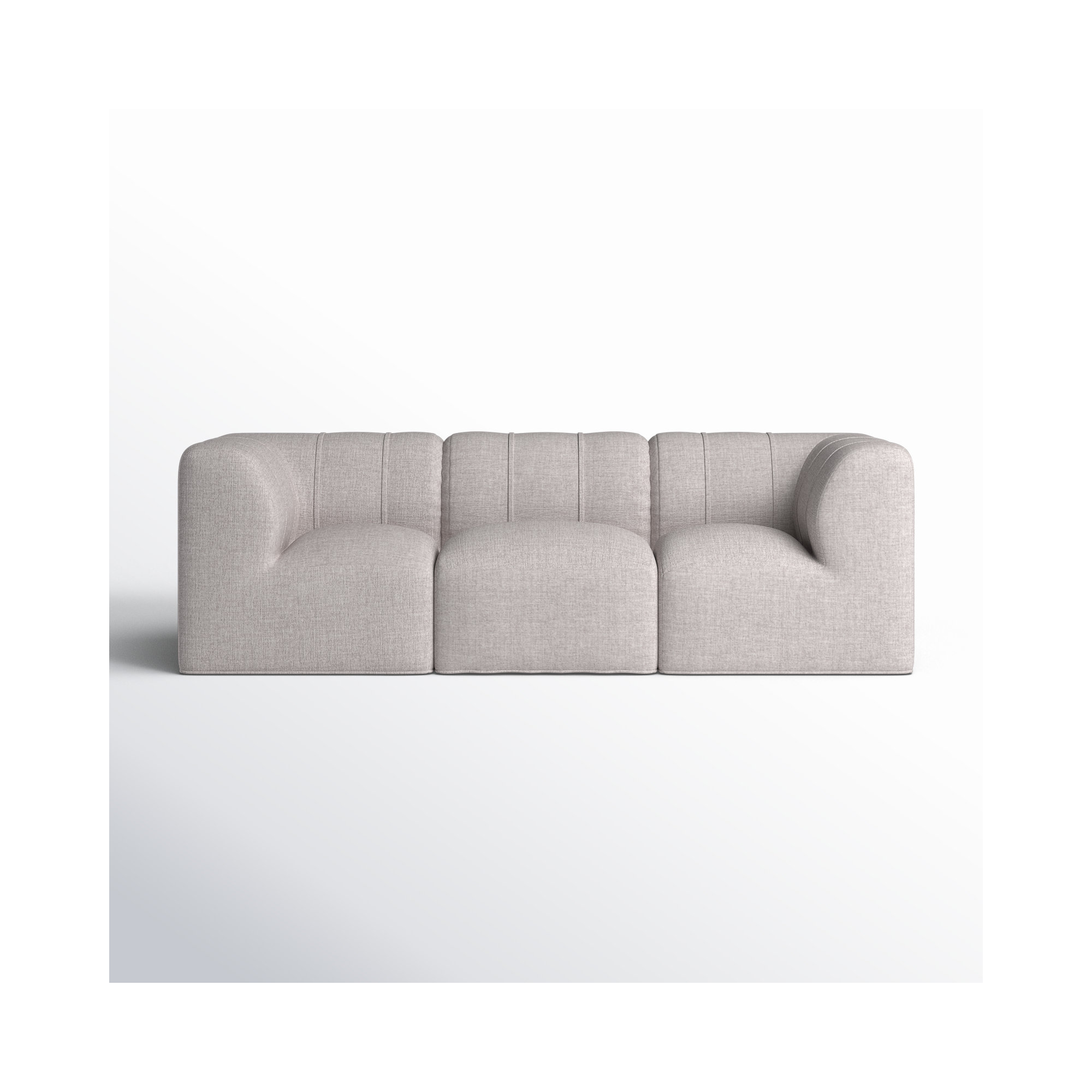 Praia 96" Sunbrella Outdoor Sofa, Cast Silver Sunbrella®