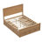 Queen Size Wood Storage Bed Frame With 6 Drawers,Platform Bed-1839801339