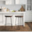Tabouret de bar et de comptoir en bois massif Samanthia-41721680-23030000