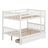 Versatile Bunk Bed System With Storage Compartments, Secure Ladder Access, And Dual-Bed Conversion Capability-53570681