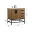 Ensemble de meuble-lavabo simple 32 po Eugene-300612913