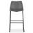 Upholstered Counter Stool with Metal Frame-368227591-339263132