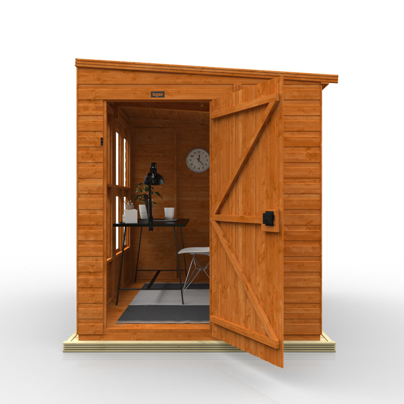 TigerFlex® Modular Buildings 8x6w Pent Summerhouse