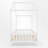 Wood Canopy Bed Floor House Bed With Fence-107927653-107927655