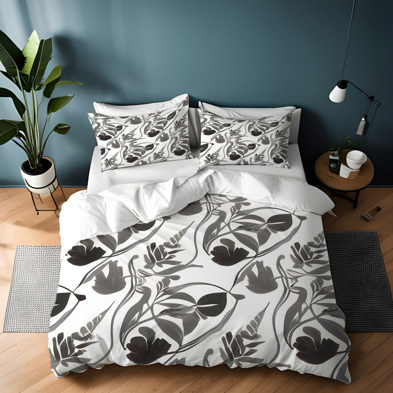 Literie , Housse de couette grand + 2 grandes taies décorat