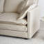Modulaire en forme de U avec un niveau de confort élevé et des coussins modulaires confortables en mousse chenille