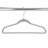  Kids 25 Pack Velvet Hangers With Gaming Controller Icon In Light Grey