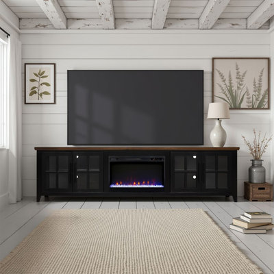 Providence 96 Inch Fireplace TV Stand