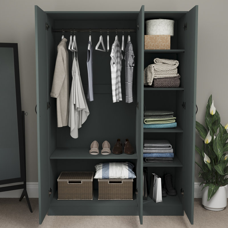 Maybery MDF & Particleboard Wardrobe, Paper