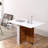 Torpoint Extendable Oak Dining Table-714627554-714627486