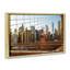 Cadre flottant Cityscape Through Bridge, design par Seven Trees Design-1190767527-1190767521