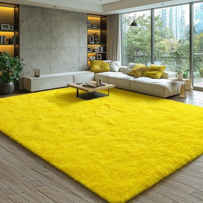 Large Shag Rugs for Bedroom Living Room Decor, Tie Dyed Soft Fluffy Furry Area Rug for Indoor Floor, Aesthetic Carpet for Home Decor