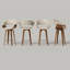 26'' Swivel  Upholstered Counter Stool-1396800050