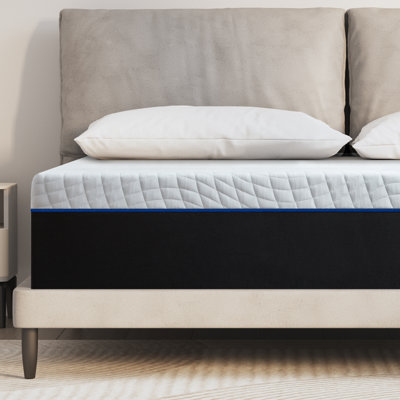 Alwyn Home Rockport Memory Foam 12" Mattress with Thick Memory and Support Foam for Pressure Relief, Fiberglass Free, Mattress In A Box