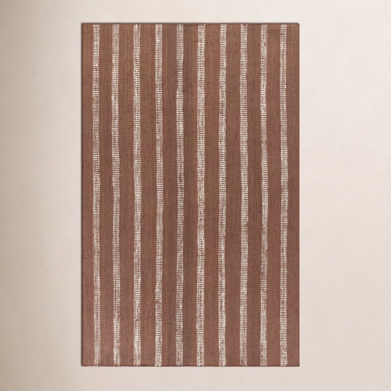 Tapis rayé en jute et en coton tissé à la main Momeni Jango 8 pi 10 po x 11 pi 10 po, Rectangle 8 pi 10 po x 11 pi 10 po