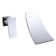 Bathtub Faucet Wall Mount, Waterfall Tub Faucet with Single Handle with Left-Handed
